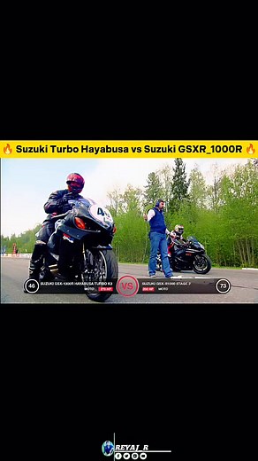 12K reactions · 425 shares | Suzuki Turbo Hayabusa  GSXR_1000  drag Race  #suzuki #turbo #hayabusa #vs #gsxr1000 #racing #race #fb #tranding #viralvideo #viralshorts | Reyaj R | Facebook