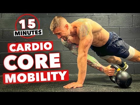 15 Minute Cardio Core Mobility Workout - Follow along!