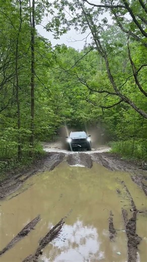 2025 4Runner goes mudding in Wolf Den Run State Park, Maryland
