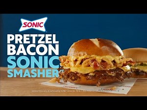 Sonic Drive-In Pretzel Bacon Sonic Smasher Commercial (2025)