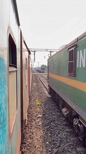 6.5K views · 71 reactions | Parallel Train Racing : Freight & Hamsafar Express | Indian life lines | Facebook