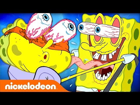 SpongeBob's MOST Eye-Popping Moments! 👁 | Nicktoons