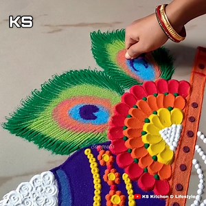 88K views · 616 reactions | Beginners's Rangoli Making Ideas | Indian Rangoli Art | Facebook