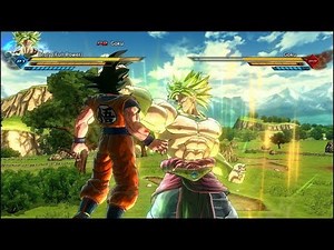 #2 Goku Vs Broly ( Dragon Ball Xenoverse: The Legendary Super Saiyan Reborn ) -DBXV2