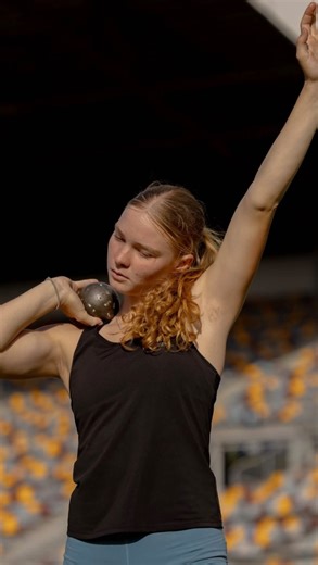 Coach Cam on Instagram: "Calise had only two throws sessions before attempting her return to the heptathlon after a back injury. She absolutely crushed it finishing 2nd overall and scored over 4000 points. I think she’d highlight this 12.58 pb in the shot as a favourite moment and so would I."