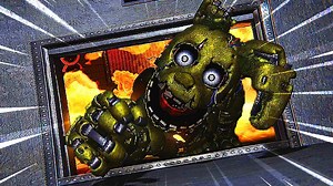 Springtrap Chase in Glitched Attraction