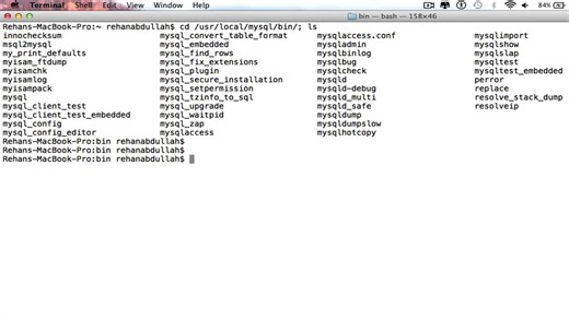 How to connect to MySQL from Terminal on a Mac Computer | New