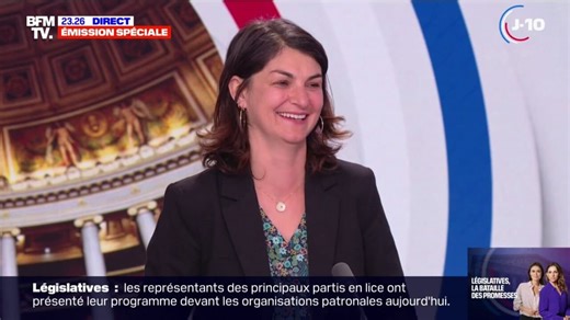 Aurélie Trouvé (candidate "Nouveau Front populaire" aux législatives): "Nous allons diminuer progressivement le déficit public"