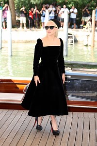 Lady Gaga Brings Parisian Chic to Venice in a Sophisticated All-Black Look