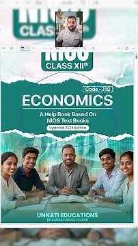 NIOS Class 12 Economics 318 Intext Terminal Answer | NIOS Class 12 Back Exercise Answers