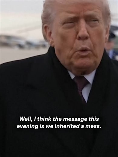 Trump's National Address: Inheriting a Mess Recap