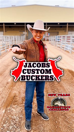 Time to Kickstart the Heart into the New Year! ♦️♠️⚡️ The 2026 Jacobs Custom Buckers New Years Roughstock Showdown Returns to the Coliseum on January 3rd 🏛️ Jr. Roughstock Challenge Begins at 11AM | Open Bullriding Action at the Open Roughstock Challenge Roars at 7PM ⚔️ Will see you there Bullriding Fans! Captured by @Burnonnn 🎬 #fyp #bullriding #jacobscustombuckers #foryoupage #jacobtodechine