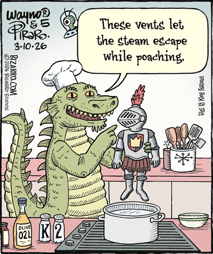 Bizarro Comic Strip 2026-03-10 | Comics Kingdom