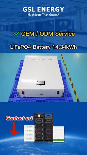 GSL Energy LiFePO4 Battery 51.2V 14.34Kwh Power Storage Wall Battery OEM ODM #lifepo4battery #lithiumbattery #solarenergysystem #solarbattery #renewableenergy #energystorage #electricity