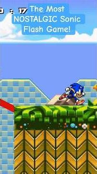 The Most NOSTALGIC Sonic Flash Game! #shorts #sonic #sonicthehedgehog