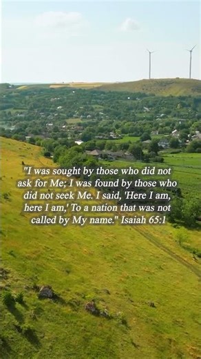 Isaiah 65:1 Finding God #bibleteaching #bibletruth