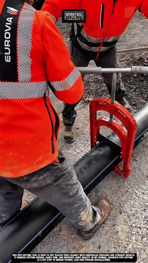 Pipe Cutting Tool for Fast and Precise Plastic Pipe Cutting Best for Industry #tool