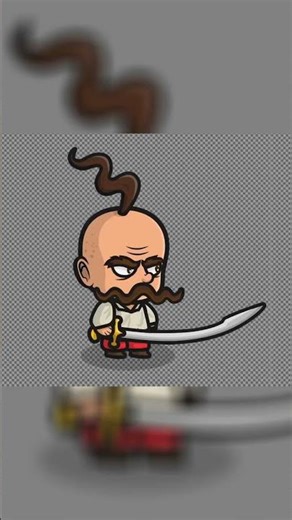 Cossack #unity2d #gamedev #archer #art #2DGameArt #spine #animation