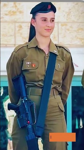 Beauty in Uniform, Bravery in Action — Israel’s Fearless Women Soldiers 🇮🇱🔥 #Shorts #jerusalem #idf