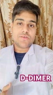 D-dimer Simplified✅ #clotting #test #lab #veins #daily #ytshorts #science