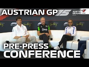 F1 Pre-Race Team Principals Press Conference Austrian Grand Prix 2025 | Toto Wolff, Wheatley, Mekies