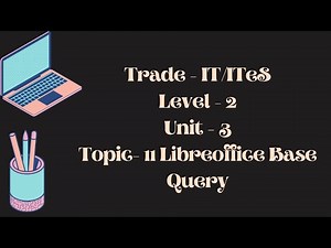 Libreoffice Base -Query, Create Query in Design view, Use wizard to Create Query, Group and Function