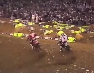 19K views · 466 reactions | Dallas Supercross 1994 legendary battle between reigning champion Jeremy McGrath and Mike Kiedrowski put on one for the ages. Last lap battle with only a few corners left and MC let it all hang out but would go down causing Mike LaRocco to get by both of them to take the main event win. Jeremy would finish third and Kiedrowski second  @supercrosslive #SupercrossLIVE #SMX | Racer X Illustrated | Facebook