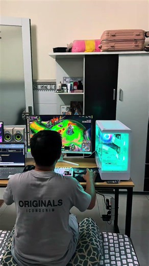 Setting up a 25 million VND gaming PC, delivered and installed in Thoai Ngoc Hau, Tan Phu #pc #ga...