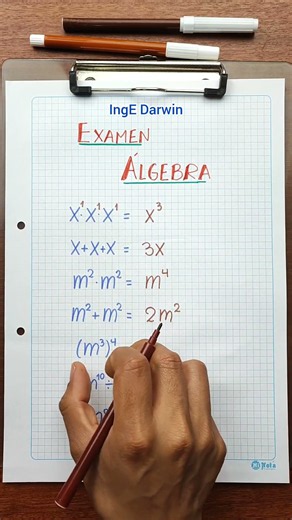 Repaso de álgebra 😯✌️ #ingedarwin #matemática