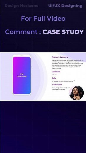 How to create Case study in Figma?@DesignHorizonsShorts #uiuxdesign #uxdesigntelugu