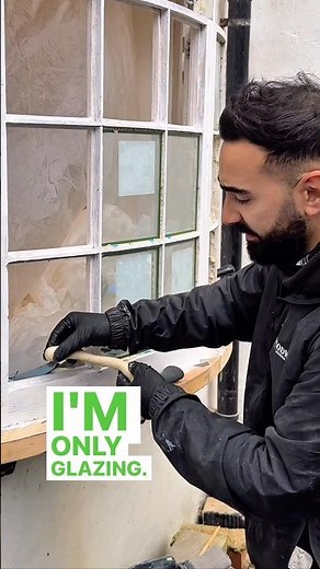 FINEO Vacuum sealed glazing..Quick install #vacuumglazing #glazing #putty #restoration