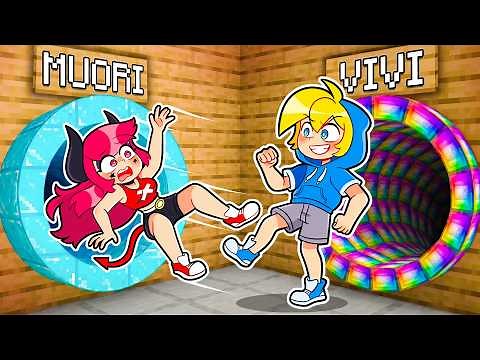 NON SCEGLIERE LO SCIVOLO SBAGLIATO DELL’INFINITO Su Minecraft!