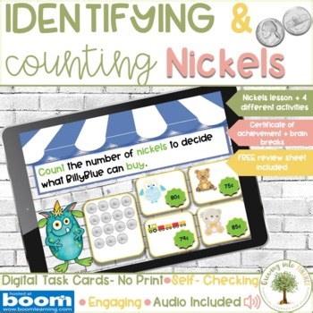 Counting With Money Games- Nickels