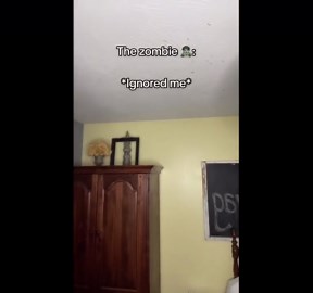 Funny Zombie Escape Prank