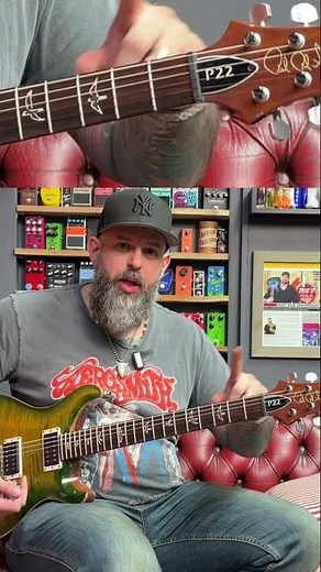 How to Play Vasoline by Stone Temple Pilots | Easy STP Guitar Riff Tutorial (Video 94/365) #shorts
