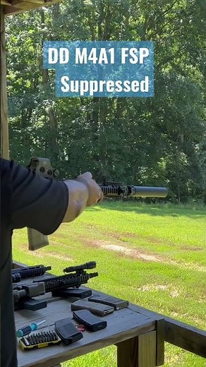 Daniel Defense M4A1 FSP Suppressed