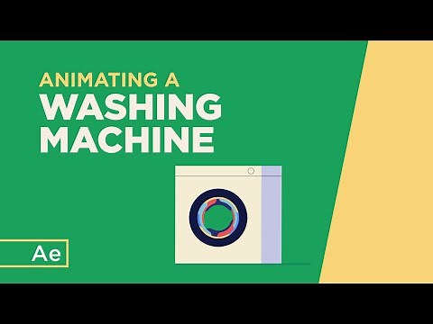 How To Animate a Washing Machine - After Effects Tutorial