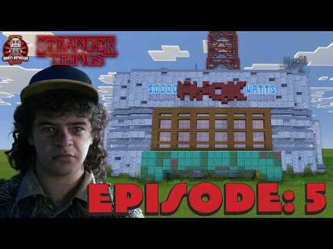 How to build the WSQK from Stranger Things Season 5 in Minecraft!! Ep. 5