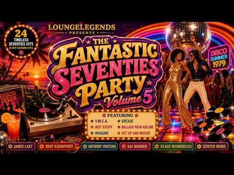 • THE FANTASTIC SEVENTIES PARTY Vol.5 | 24 Timeless 70s Instrumental Hits