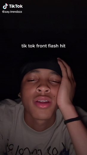 Exploring the TikTok Front Flash Challenge