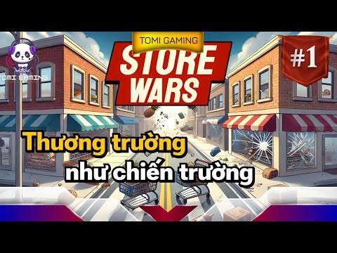 (STORE WAR COOP #1) Bắt đầu ĐẾ CHẾ KINH DOANH cửa hàng tạp hóa của TomiGaming