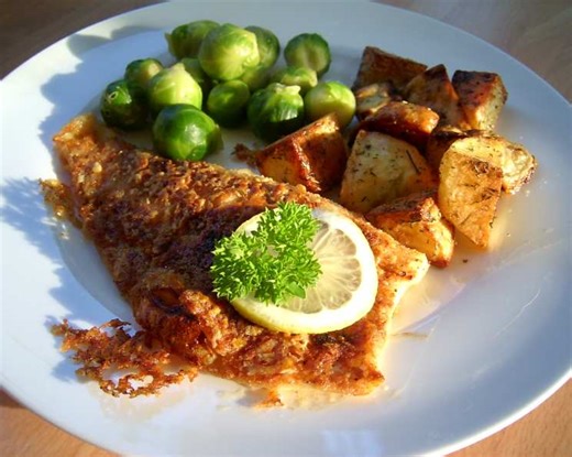 Parmesan Plaice (Or Flounder) Recipe - Chef's Resource Recipes