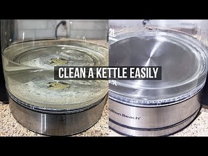 How To Easily Clean A Kettle | Vinegar Method for Sparkling Results!