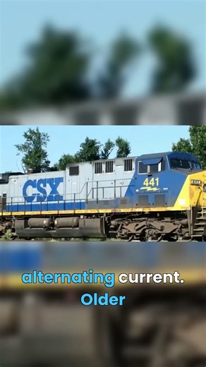 How Diesel Engines Turn Into Electricity #railway #power #diesel