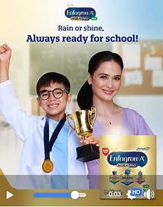 1.6K views · 1.7K reactions | Despite the changing weather, make sure your children are always ready for school! Support their immunity by choosing the only milk with MFGM and 7-immune blend with HMO (among staged milks and vs formula w/o MFGM). Enfagrow A+ Four Nurapro is clinically proven to help give higher IQ & EQ up to school age (vs formula without MFGM and with proper nutrition and stimulation). ​ ASC Ref. Code: M0149P112923E | Enfagrow A+ Four Nurapro Philippines | Facebook