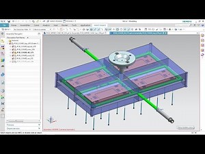 NX MOLD WIZARD || PART - 3 #EJECTION AND COOLING SYSTEMS