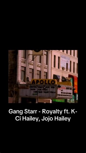 Gang Starr - Royalty ft. K-Ci Hailey, Jojo Hailey #90smusic #nostalgie #gangstarr