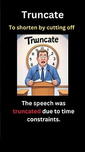 Truncate Meaning