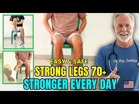 Best Leg Strengthening Exercises for Seniors 👴 Mobility & Balance to Prevent Falls at Home