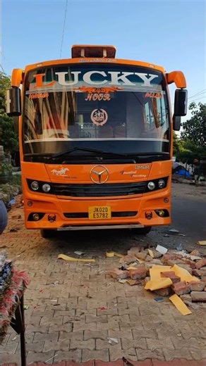 AC luckybusservice @LUCKY BUS SERVICE-0007 #lucky bus #shorts